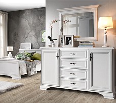 Зеркало Кентаки LUS/90 белый