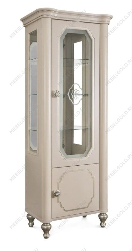 Витрина Лали 1-ств бежевый