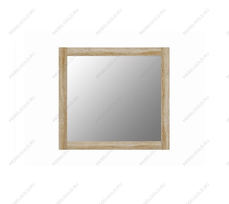 БРИМНЭС / СИРИУС зеркало ИКЕА / IKEA навесное 78х78 сонома | изображение 1