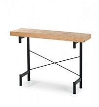 Консоль Halmar INFERNO (дуб натуральный/черный)