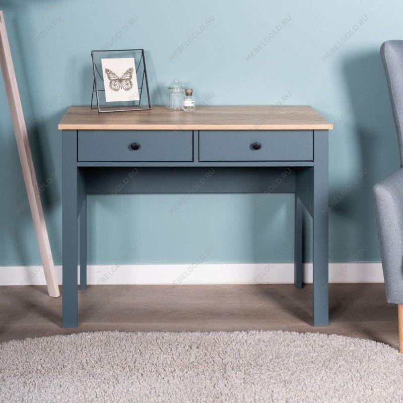 САГА стол туалетный 92х45 темно-бирюзовый/ясень | изображение 4