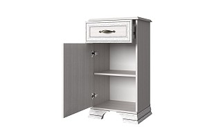 Центральный склад - Тумба Тиффани 1D1S вудлайн кремовый