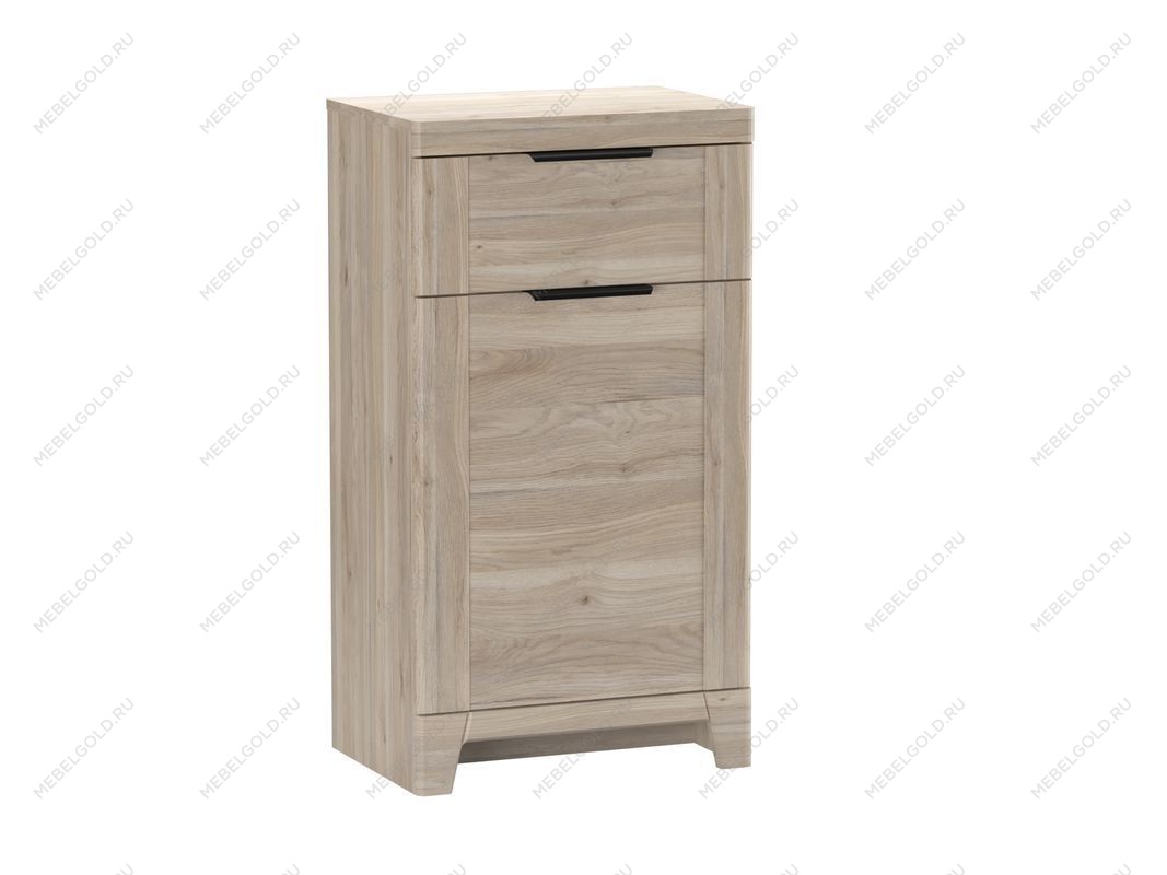 Тумба высокая узкая, Юта (543*377*1000) Дуб Мария, 50605