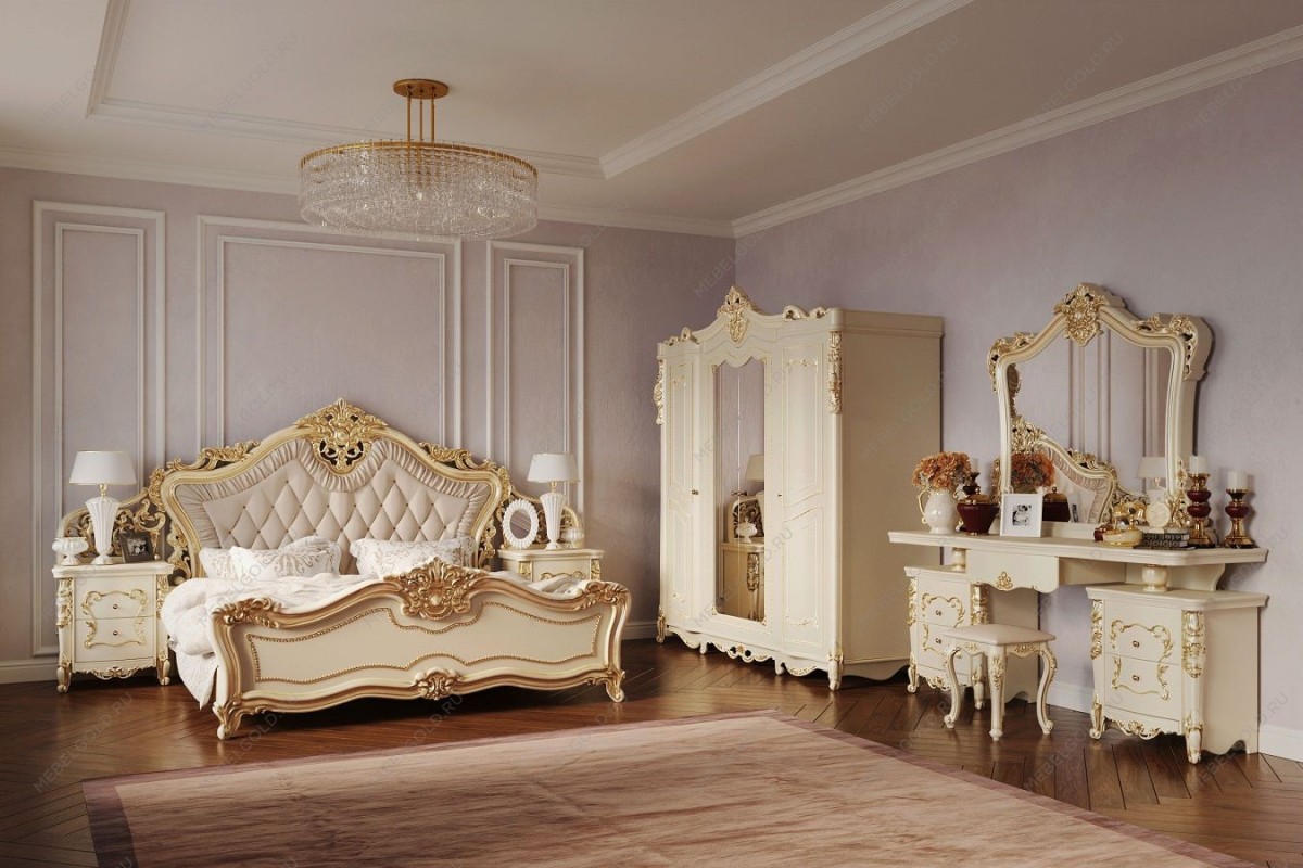 Кровать Джоконда 180х200 см крем глянец | изображение 4