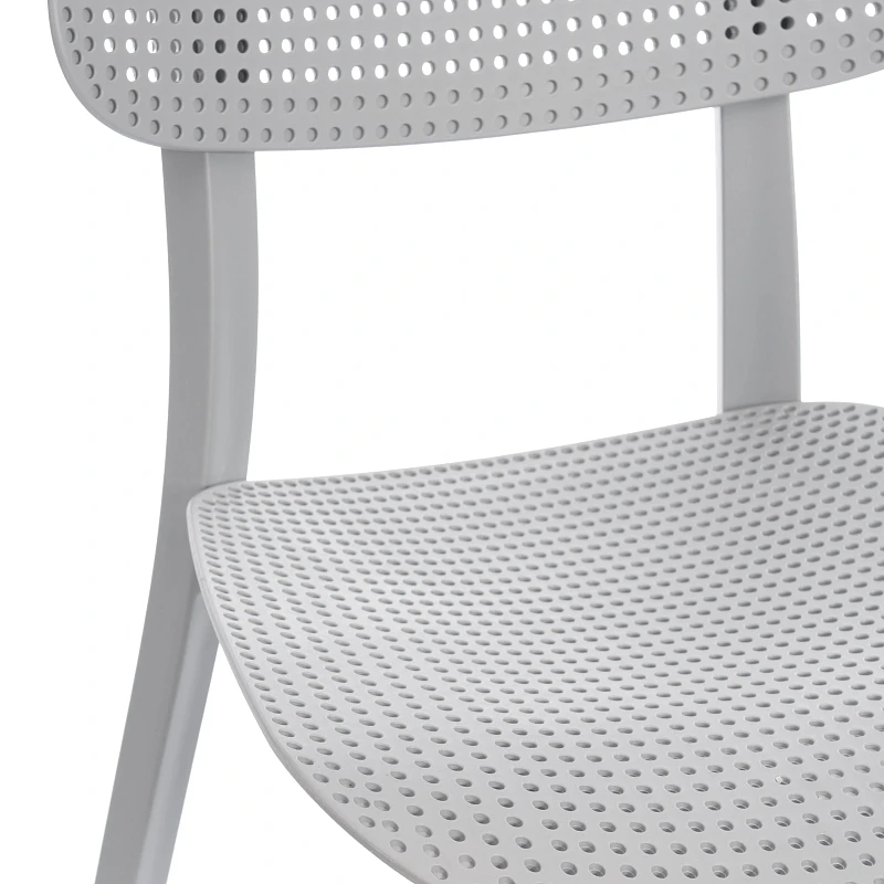 Стул JOLLY (mod. XRB-096-B2), пластик, серый (grey), 46 х 50,5 х 78 см | изображение 6