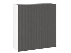 Шкаф 960 ШГ-90, Виста (900*316*960) Экокожа Серый, 26660