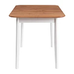 Стол Соната Люкс/Sonata Lux table, 120х75х75 см, массив сосны, антик/белый, 120х75х75 см | изображение 2