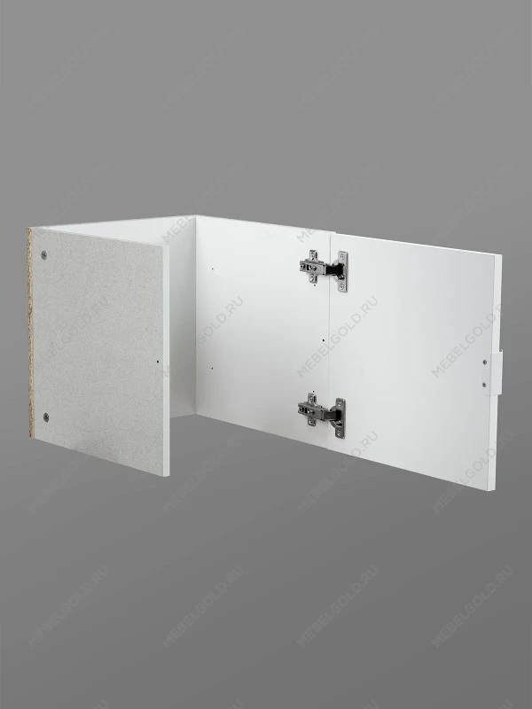 Модуль с дверцей для стеллажа ФОРА, ручка металл, 33х33х37, белый | изображение 2