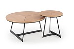 Стол журнальный Halmar KARIDA (дуб натуральный/черный) | изображение 6