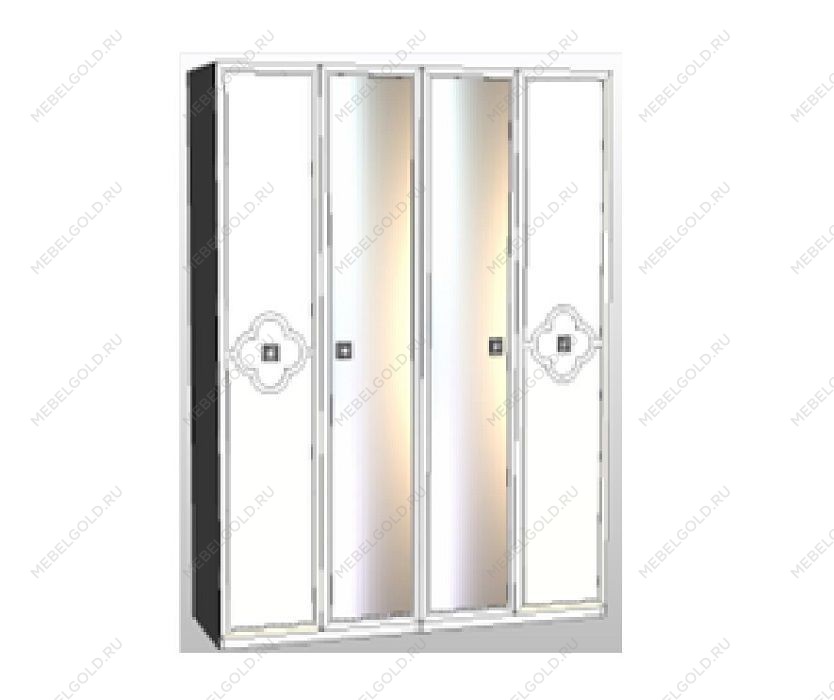 Шкаф Фелисия 4-дверный мокко