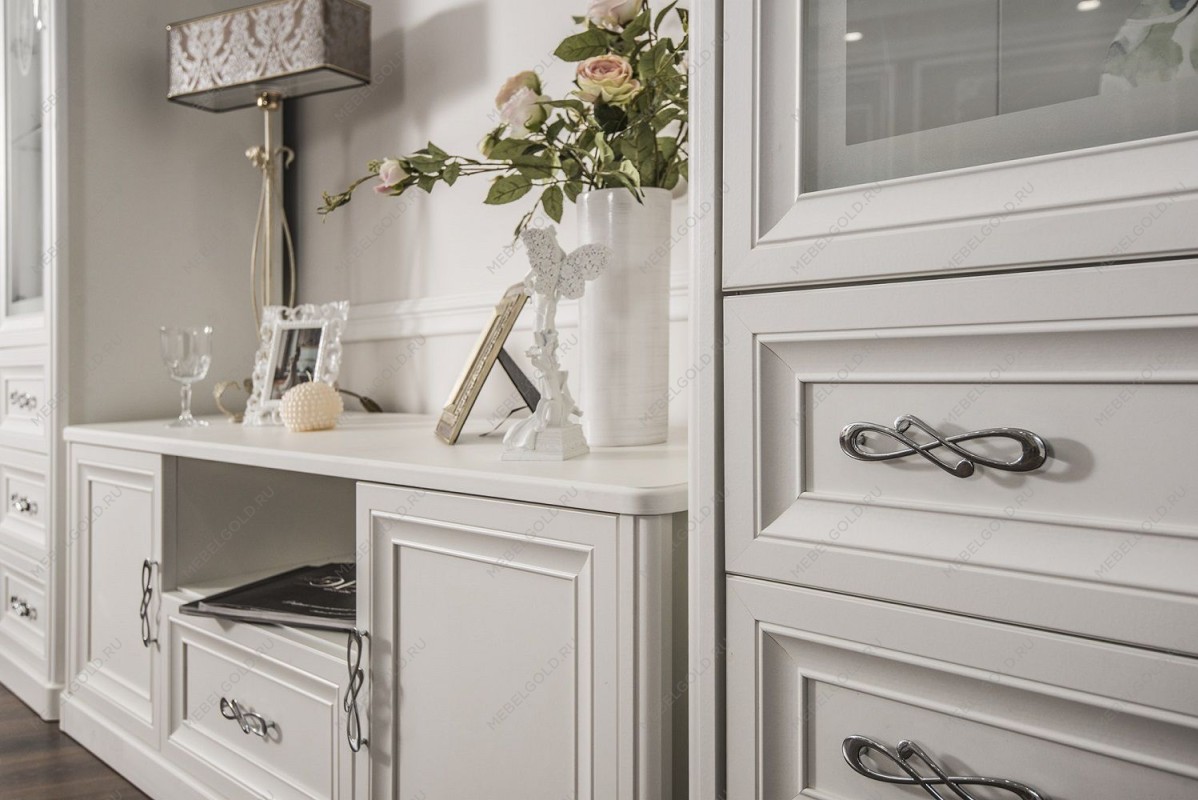 Витрина Мишель 1-ств белый матовый | изображение 4