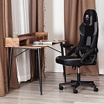 Компьютерное кресло iBear, ткань, черно-серый/black-grey | изображение 18