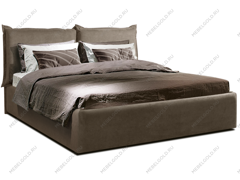 Кровать Baveno 1,6 м, с подъемным механизмом (пепел) Sweet dreams БВКР-1[3]