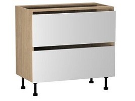 Дуб Палермо/Белый матовый