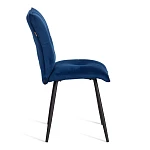 Стул обеденный Sweet, велюр, 46х55х88, Blue (синий) | изображение 1