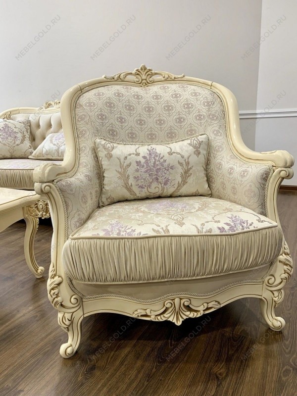 м. Римская - Кресло Мона Лиза крем | изображение 1