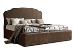 Кровать Римини 1,4 м, с подъемным механизмом (шоколад), РМКР140-2[3], стеганые царги | изображение 1
