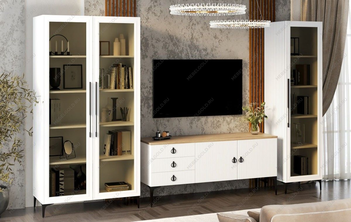 Витрина Стелла 2-ств белый | изображение 6