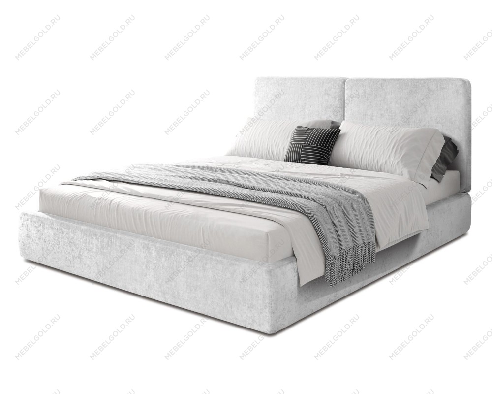 Кровать Natura 1.8 м, с подъемным механизмом Шенилл (Monblan) 502, НТКР180-1[3]