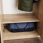 Полка ПЕГАС для шкафа широкая, ДСП, цвет Дуб Сонома | изображение 3