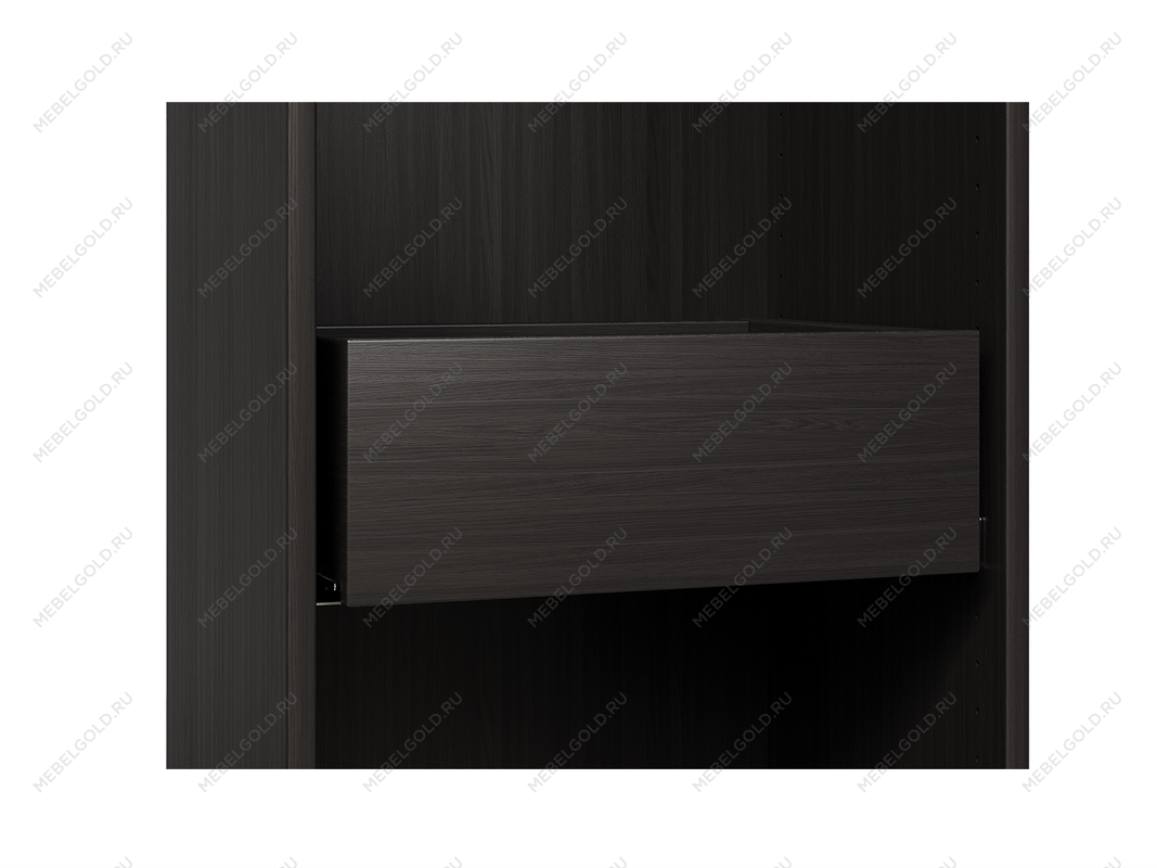 Ящик МАКС выдвижной в узкий однодверный шкаф, ДСП, цвет Дуб Венге | изображение 1