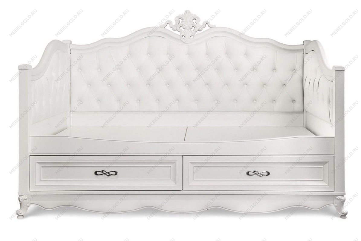 Диван кровать Мишель белый матовый | изображение 2