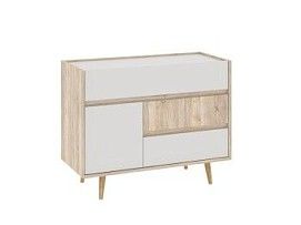 Комод малый, Аврора (1019*453*805) Дуб Мария/Кашемир, 12705