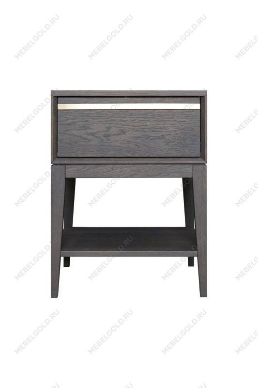 Тумба прикроватная Сидней 1 ящик, дуб графит