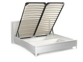 Кровать 1400 с подъемным механизмом, Клер (1664*2133*1006) Сосна Андерсен