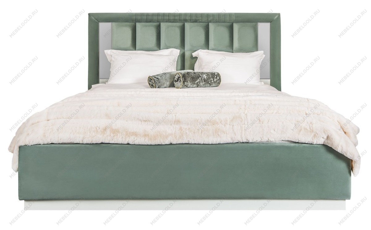 Кровать Замира 180x200 см оливковый | изображение 1