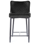 Барный стул Signal COLIN B H-2 VELVET (черный) | изображение 2