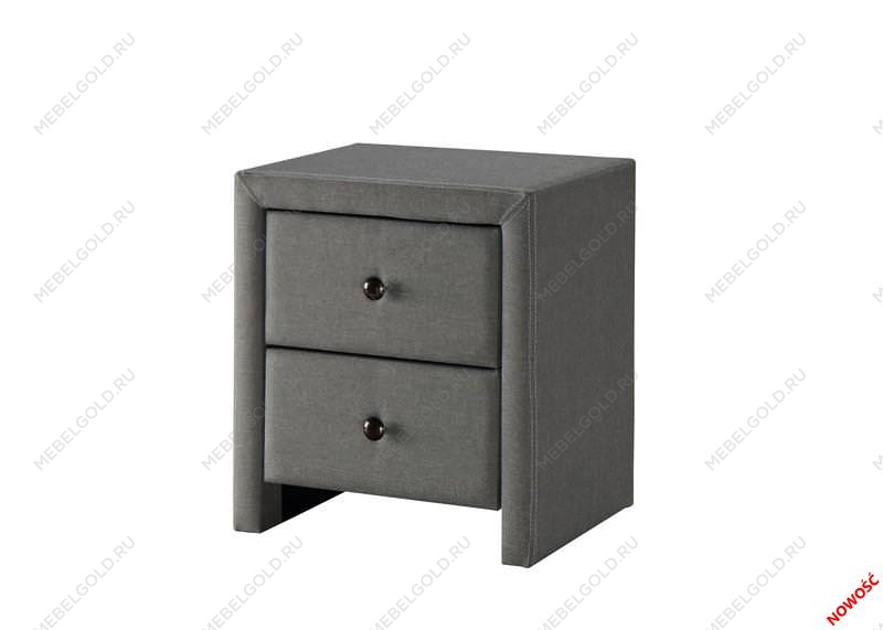 Тумба прикроватная Halmar PRIMA-2 (серый)