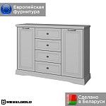 Тумба Валенсия 2D4S серый | изображение 1