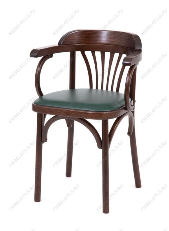 Стул Михаэль мягкий (темный тон, экокожа зеленая) | изображение 3