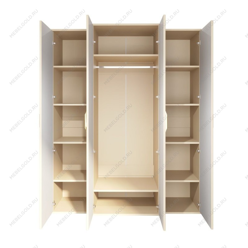 Шкаф Замира 4-дверный бежевый | изображение 1